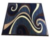 Blue Swirl Rug