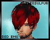 AS Red Emo Hair