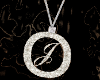 Initial J Necklace
