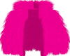 Josie Pink Fur Coat