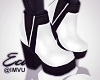 E. White Boots