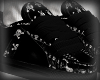 shoes black skater skull