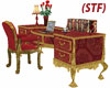 (STF) Red Golden Desk