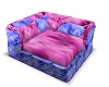 pink n blue cuddle couch