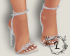 L. Shirley diamond heels