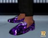 Purple Aes Loafers