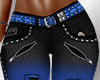 Sexy Blue/Blk Pants RL