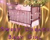 Baby Girl Crib Sticker