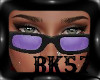 *BK*Glasses Purple