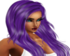 Long purple hair