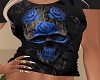 BLUE SKULL BY BD