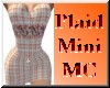 [MC] Orange Plaid Mini