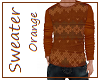 Orange Autumn Sweater
