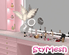 Vanity Wall Pink