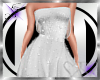 *Eve White Diamond Dress