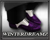 WD| Vintage purple white