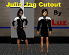 Julie Jag Cutout
