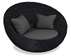 MY Galaxy Black Couch