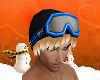 Snow Goggles Hat Hair B