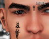 Cross Face Tatt