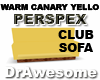 Yello Perspex Club Sofa