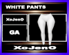 WHITE PANTS