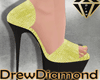 Dd- Gold Luxury heels