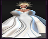 Winter Princess Gown Christmas White Fur