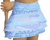 Blue Pattern Skirt