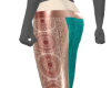 Turquoise Seraphim Pants