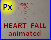 Px Heart fall animated  