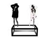 B/W Duo Dancing Table