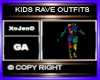 KIDS RAVE OUTFITS