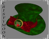 *CM*CHRISTMAS HAT - GRN
