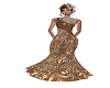 Elegent Copper Gown