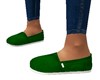 GREEN CANVAS FLATS