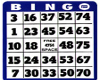 Bingo Floor Card