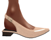 ¿ Beige Slingback Flats