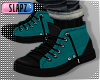 !!S Black Teal 1 Shoes