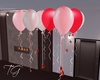 TG| Balloons W Roses Set