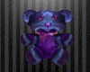 purple n blue bear