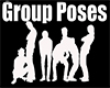 Group poses sign