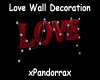 Love Wall Decoration