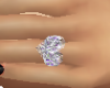 Pretty ring with purple