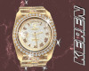 Iced Gold Watch
