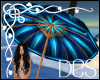 (Des) Beach Umbrella Blu