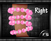 *FS Pearl brace - pink R