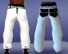 K.O.K Pants White/Black
