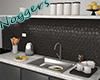Kitchen Black White