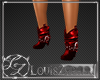 [LZ] Red Leather Boots